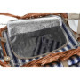 Panier DKD Home Decor Pique-nique Marron Blue marine osier (42 x 30 x 20 129,99 €