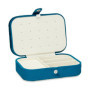 Boîte à bijoux Bleu Velours (16,2 x 6 x 11,5 cm) (12 Unités) 139,99 €