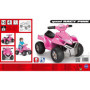 Quad électrique 6V Racy - rose - FEBER 169,99 €