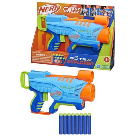 Nerf Elite Junior. blaster Explorer Easy-Play. facile a tenir. charger e 24,99 €