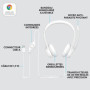 Logitech H390 Casque Filaire Stéréo avec Microphone Antibruit. USB-A - 55,99 €