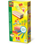 Craies colorées avec effaceur 14,99 €