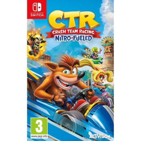Crash Team Racing Nitro Fueled Jeu Switch 39,99 €