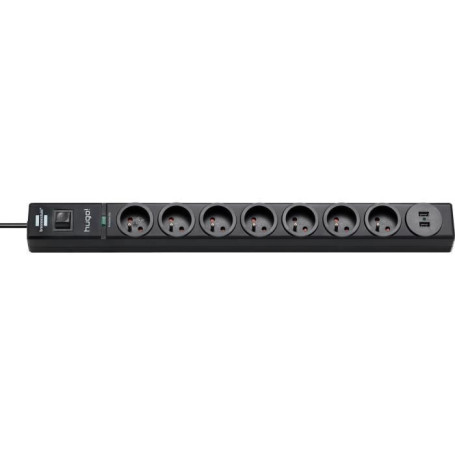 Brennenstuhl Multiprise hugo! Noire - 7 prises + 2 prises USB - avec par 52,99 €