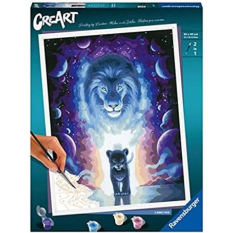 CreArt grand format 30x40 cm - Lion / Jojoesart édition -4005556235162 - 35,99 €