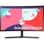 Ecran PC Incurvé - SAMSUNG LS24C366EAUXEN - 24 4K - Dalle VA - 4 ms - 60 189,99 €