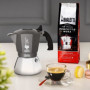 Cafetiere Italienne BIALETTI - BRIKKA - Induction 4 tasses 64,99 €