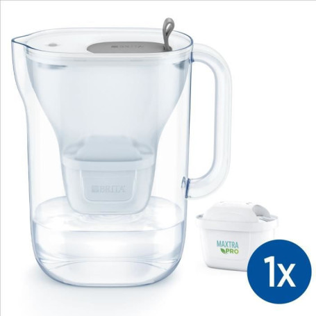 BRITA Carafe filtrante Style grise (2.4L) inclus 1 cartouche MAXTRA PRO 52,99 €