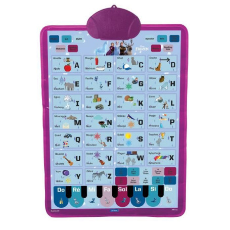 Un poster éducatif parlant bilingue FR/EN. pour apprendre l'alphabet. du 35,99 €