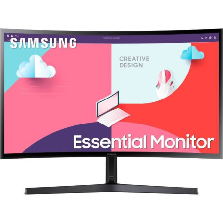 Ecran PC Incurvé - SAMSUNG S27C366EAU - 27 FHD - Dalle VA - 4 ms - 75Hz 219,99 €