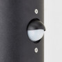 SERGIORO Applique extérieure 2L avec détecteur. noir depoli. 2xE27 20W. 56,99 €