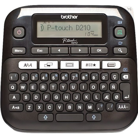 Brother Etiqueteuse portable PT-D210 - Transfert thermique - Monochrome 65,99 €