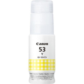 Canon Bouteille d'encre jaune GI-53Y Bouteille d'encre - CANON - GI-53Y - Jaune - Compatibilité PIXMA G650 et 24,99 €