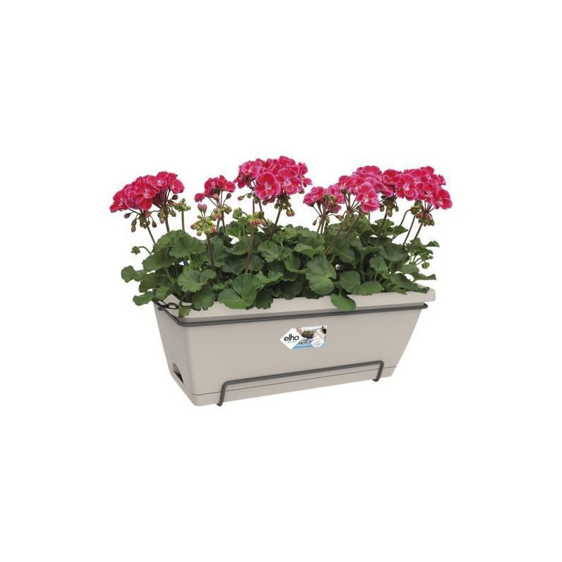 Image secondaire de Pot Elho 542305541000 Marron Taupe polypropylène Plastique Rectangulaire 33,5 x 54,5 x 23 cm