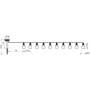 Guirlande solaire Guinguette 10 ampoules de différentes couleurs d'allum 49,99 €