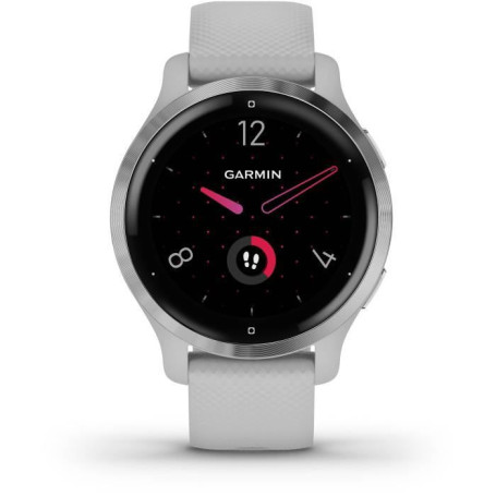 GARMIN Venu 2S - Montre connectée GPS - Silver - Bracelet gris clair 339,99 €