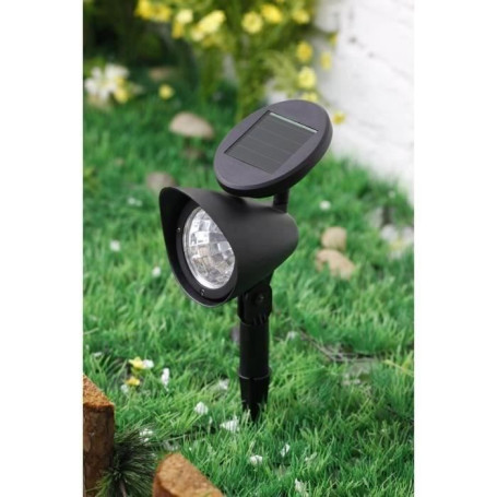 GALIX Spot solaire en plastique - Noir 19,99 €