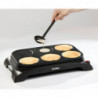 DOMO DO8710W Crepiere + Wok - 6 personnes - 1000W - Noir 101,99 €