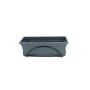 PLASTIKEN Jardiniere 50x20cm avec plateau et support balcon - Anthracite 43,99 €