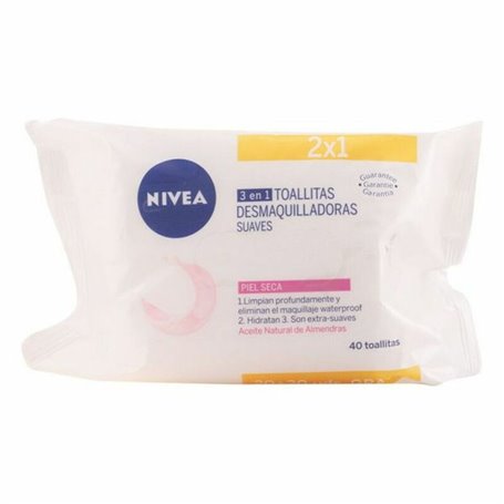 Lingettes démaquillantes Nivea Peau sèche 16,99 €