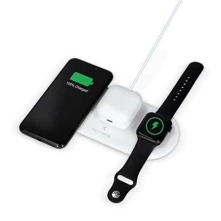 Chargeur sans fil KSIX Apple-compatible 48,99 €