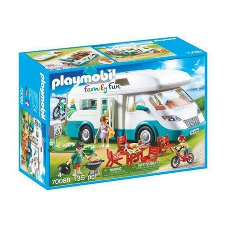 Playset Playmobil Family Fun Summer Caravan Playmobil (135 pcs) 86,99 €