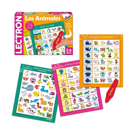 Jouet Educatif Diset The animals Crayon Lumières avec son (ES) 35,99 €