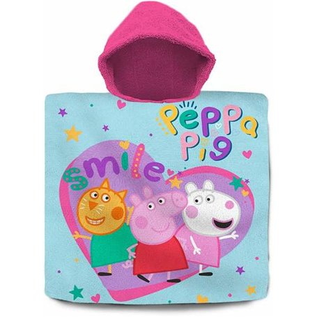 Serviette poncho avec capuche Peppa Pig 60 x 120 cm 80,99 €