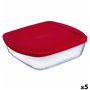 Boîte à repas rectangulaire avec couvercle Ô Cuisine Cook&store Ocu Roug 110,99 €