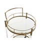 Chariot de Cuisine DKD Home Decor Doré Métal Acrylique (50 x 50 x 80 cm) 239,99 €