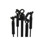 Acessoires de cheminée DKD Home Decor Acier (19 x 19 x 70 cm) 158,99 €