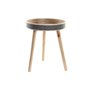 Plateau DKD Home Decor Naturel Noir Bois (41 x 41 x 50 cm) 181,99 €