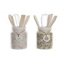 Ensemble d'ustensiles de cuisine DKD Home Decor Rose Fleurs Dolomite Boi 39,99 €