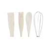 Ensemble d'ustensiles de cuisine DKD Home Decor Rose Fleurs Dolomite Boi 39,99 €