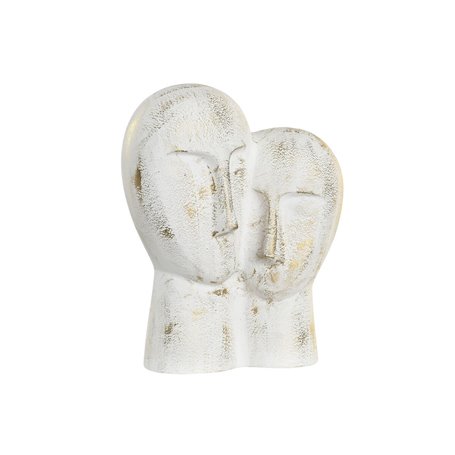 Figurine Décorative DKD Home Decor 23 x 10 x 30 cm Visage Doré Aluminium 78,99 €