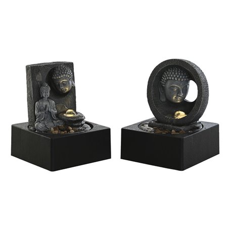 Fontaine de jardin DKD Home Decor Buda Résine 18 x 18 x 24 cm Oriental ( 79,99 €