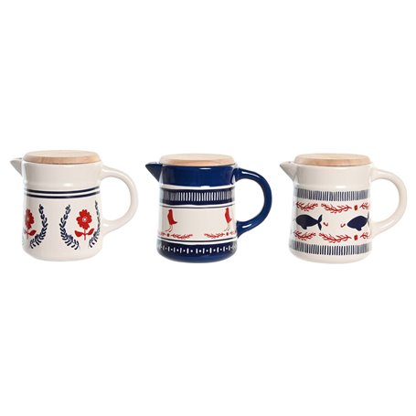 Lèchefrite pour la viande ou le poisson DKD Home Decor Rouge Bleu Acier  59,99 €