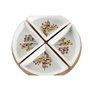 Ensemble à apértif DKD Home Decor 21,5 x 21,5 x 1 cm Naturel Rouge Multi 34,99 €
