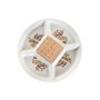Ensemble à apértif DKD Home Decor 23,5 x 23,5 x 7 cm Naturel Rouge Multi 30,99 €