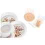 Ensemble à apértif DKD Home Decor Naturel Rouge Multicouleur Grès 22 x 2 29,99 €