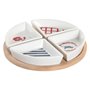 Ensemble à apértif DKD Home Decor 21,5 x 21,5 x 1 cm Rouge Bleu Blanc Gr 34,99 €