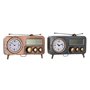 Horloge de table DKD Home Decor 33 x 11,5 x 26 cm Gris Cuivre Fer Vintag 97,99 €