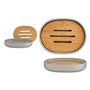 Porte-savon Gris Marron Bambou polypropylène 9,5 x 2,5 x 13 cm (6 Unités 37,99 €