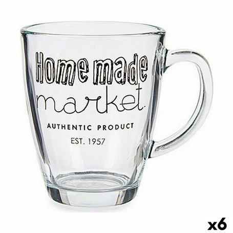 Tasse mug Transparent verre 6 Unités (320 ml) 35,99 €