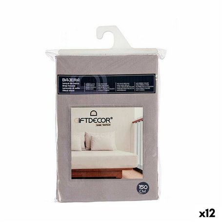 Drap housse 150 cm Anthracite (12 Unités) 129,99 €
