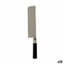 Gros couteau de cuisine 5,6 x 2,5 x 33 cm Argenté Noir Acier inoxydable  48,99 €