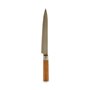 Couteau de cuisine 3 x 33,5 x 2,5 cm Argenté Marron Acier inoxydable Bam 49,99 €