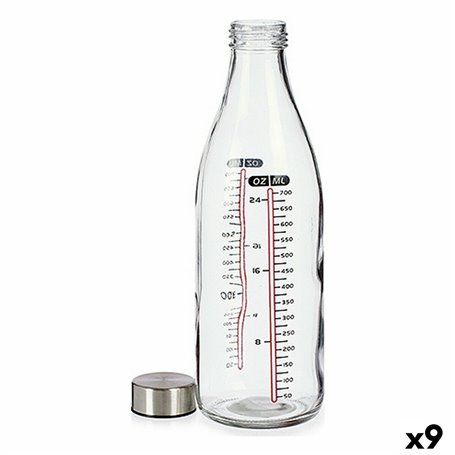 Pichet gradué Verre Acier 1 L (9 Unités) 71,99 €
