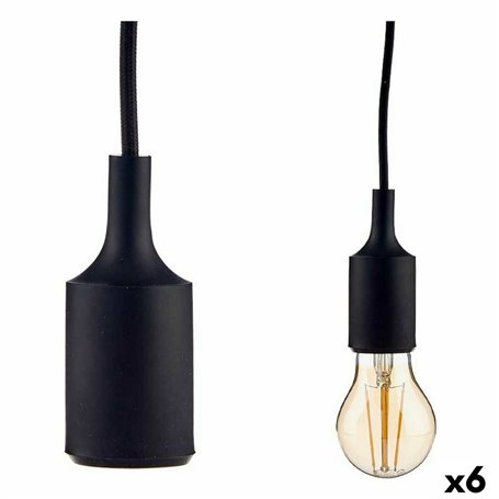 Suspension 60 W 220-250 V Noir Plastique (6 Unités) 53,99 €
