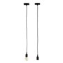 Suspension 60 W 220-250 V Noir Plastique (6 Unités) 53,99 €